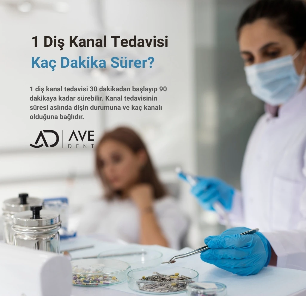 1 Diş Kanal Tedavisi Kaç Dakika Sürer? Ne Kadar Sürer?